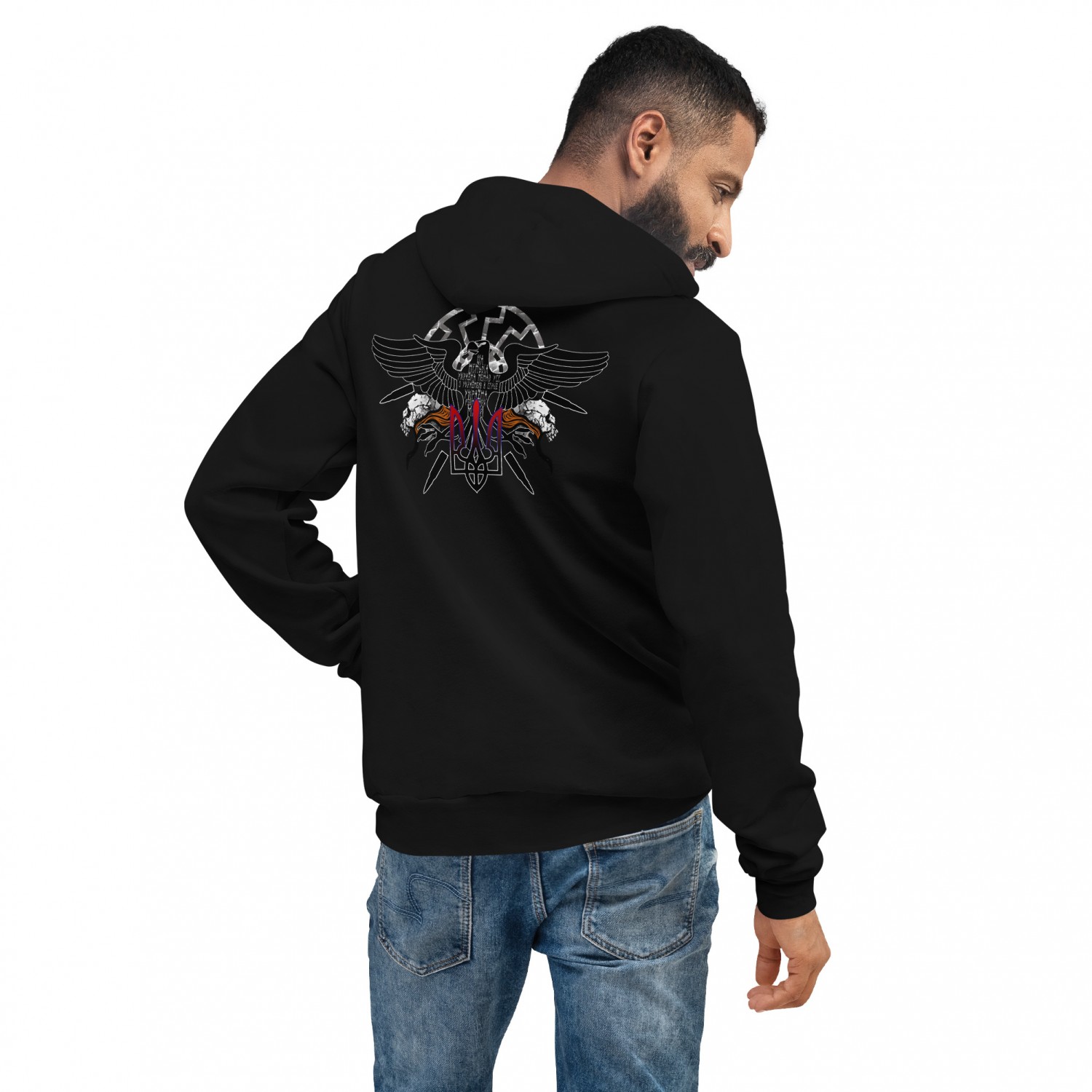 Buy a hoodie with a "Zapekli" pattern